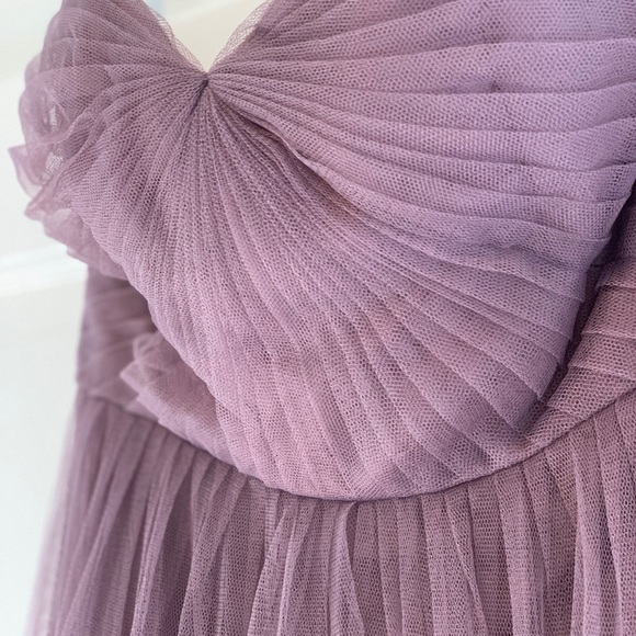 Lilac Jenny Yoo Annabelle Bridesmaid Dress Sz 6 - Picture 4 of 6